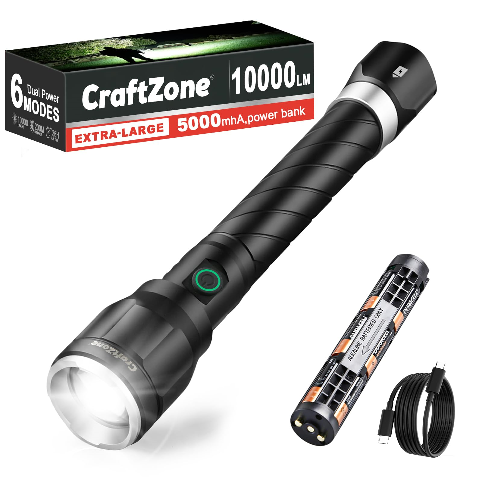 DUAL-POWER FLASHLIGHT