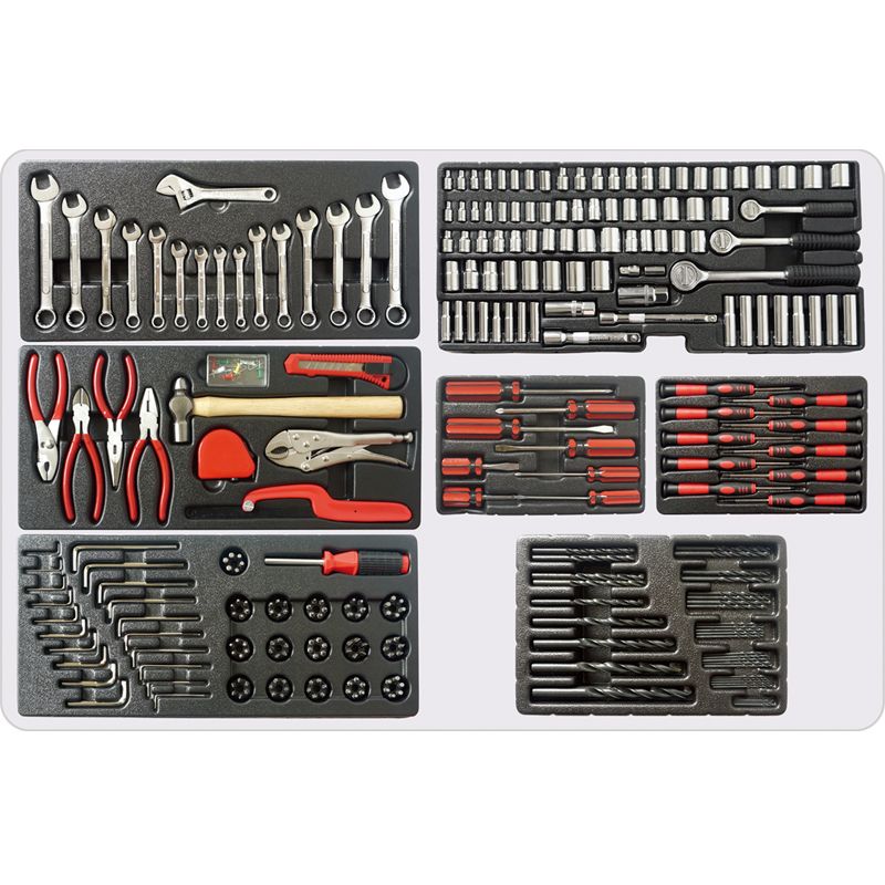 HOME REPAIR TOOL KIT WITH METAL CASE-2